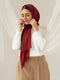 Eco-Luxe Scarves & Hijabs - Maroon